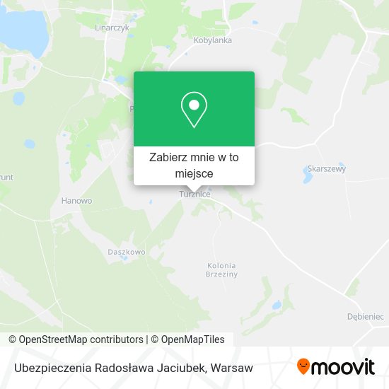 Mapa Ubezpieczenia Radosława Jaciubek