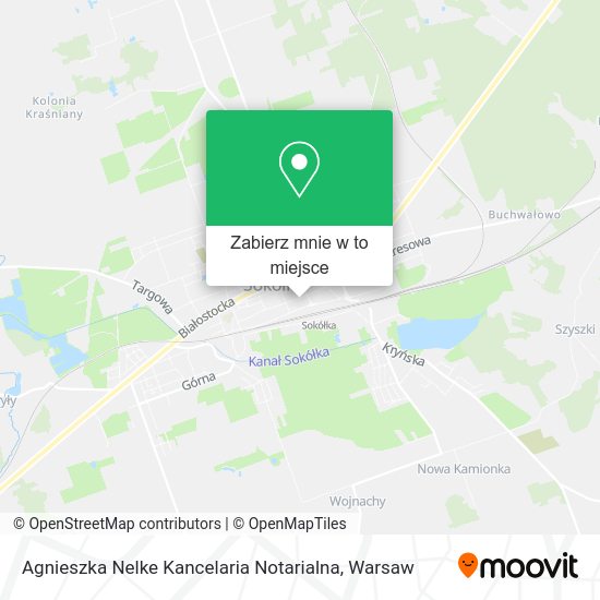 Mapa Agnieszka Nelke Kancelaria Notarialna