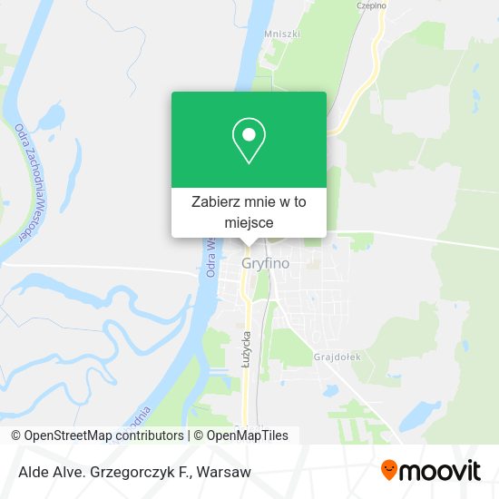 Mapa Alde Alve. Grzegorczyk F.