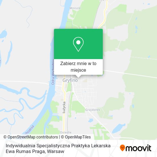 Mapa Indywidualnia Specjalistyczna Praktyka Lekarska Ewa Rumas Praga