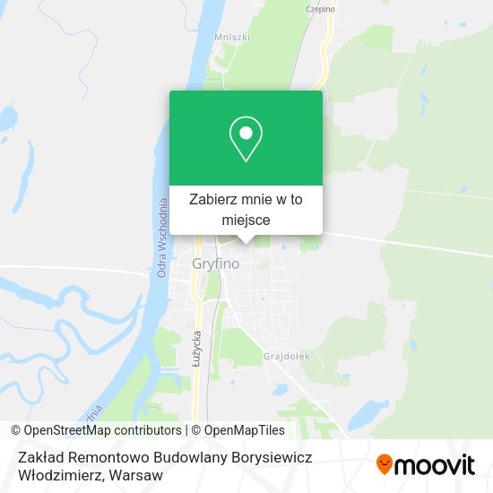 Mapa Zakład Remontowo Budowlany Borysiewicz Włodzimierz