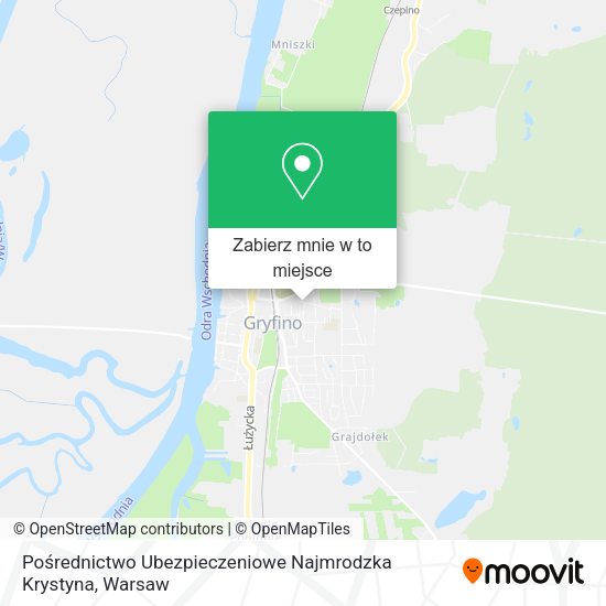 Mapa Pośrednictwo Ubezpieczeniowe Najmrodzka Krystyna