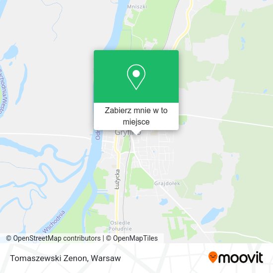 Mapa Tomaszewski Zenon