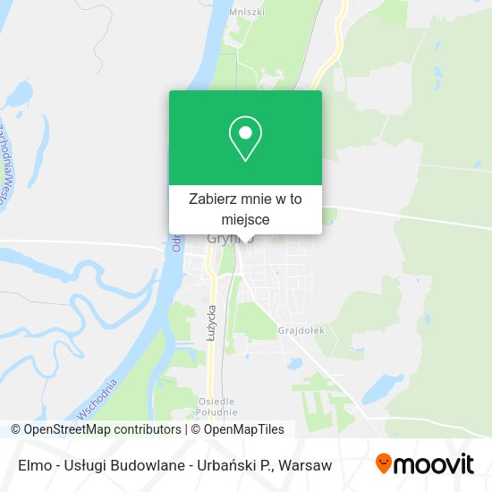 Mapa Elmo - Usługi Budowlane - Urbański P.