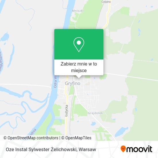 Mapa Oze Instal Sylwester Żelichowski