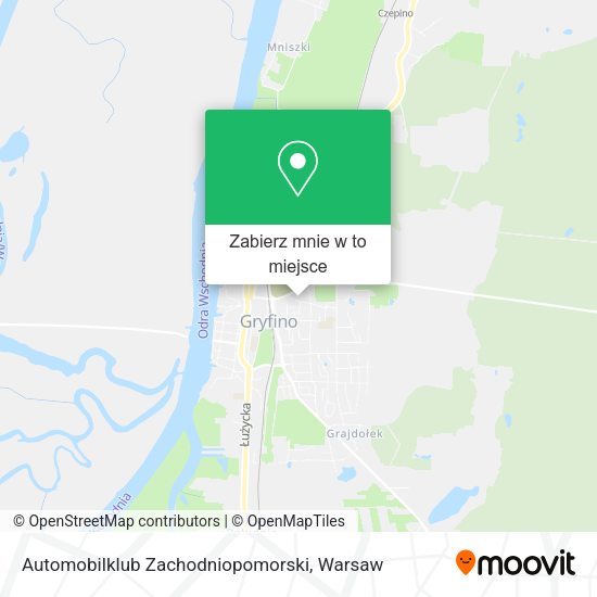 Mapa Automobilklub Zachodniopomorski