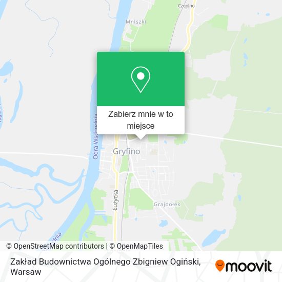 Mapa Zakład Budownictwa Ogólnego Zbigniew Ogiński