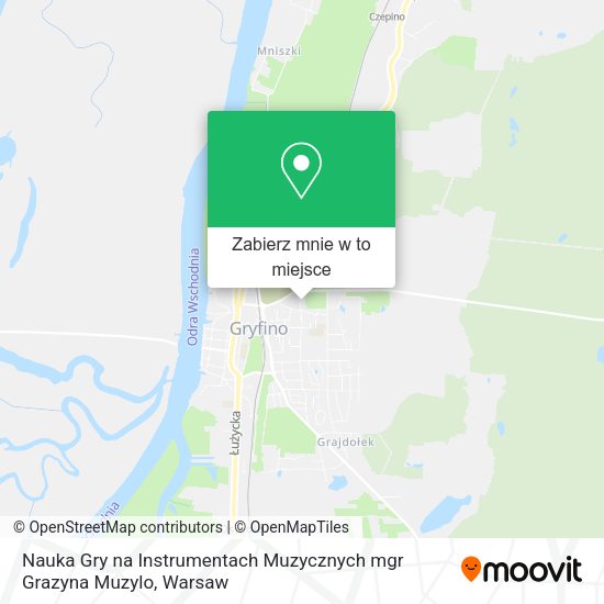 Mapa Nauka Gry na Instrumentach Muzycznych mgr Grazyna Muzylo