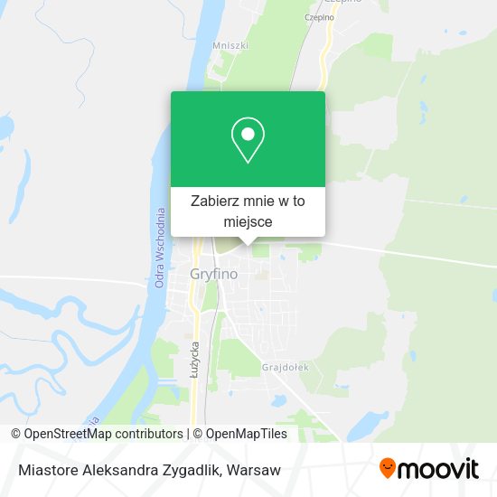 Mapa Miastore Aleksandra Zygadlik