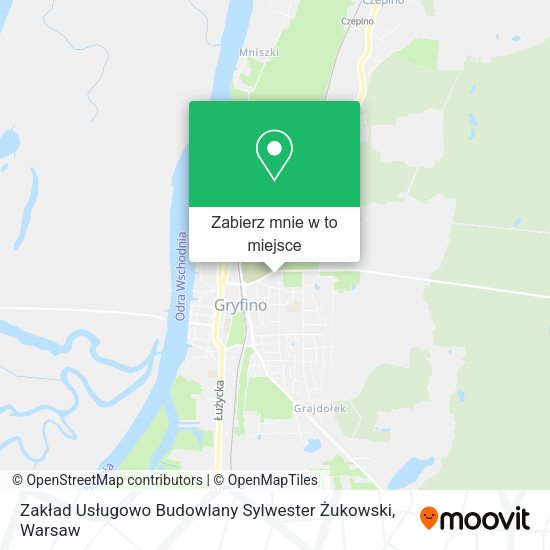 Mapa Zakład Usługowo Budowlany Sylwester Żukowski