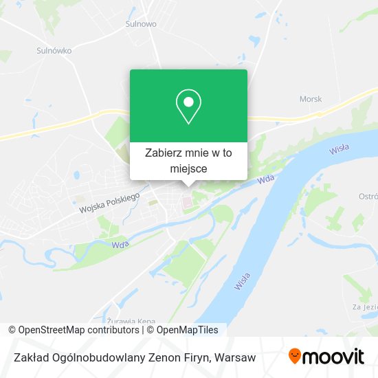 Mapa Zakład Ogólnobudowlany Zenon Firyn