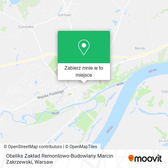 Mapa Obeliks Zakład Remontowo-Budowlany Marcin Zakrzewski