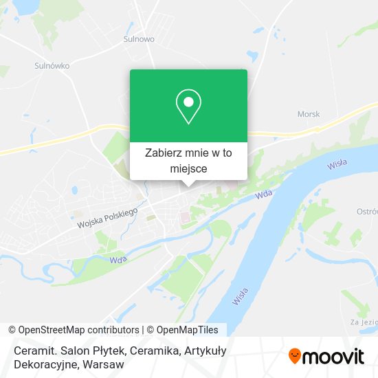 Mapa Ceramit. Salon Płytek, Ceramika, Artykuły Dekoracyjne