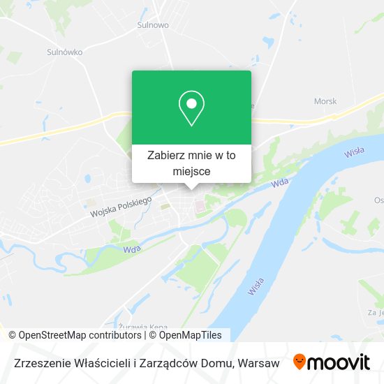 Mapa Zrzeszenie Właścicieli i Zarządców Domu