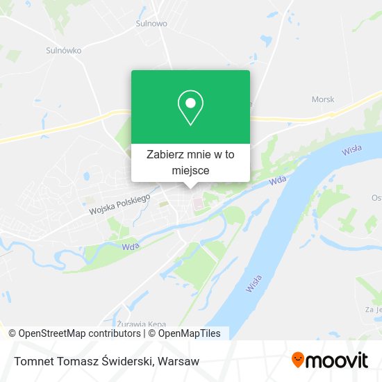 Mapa Tomnet Tomasz Świderski