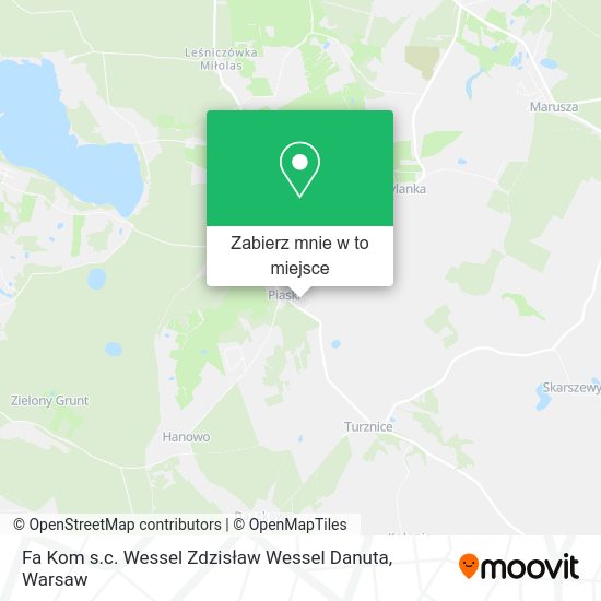 Mapa Fa Kom s.c. Wessel Zdzisław Wessel Danuta