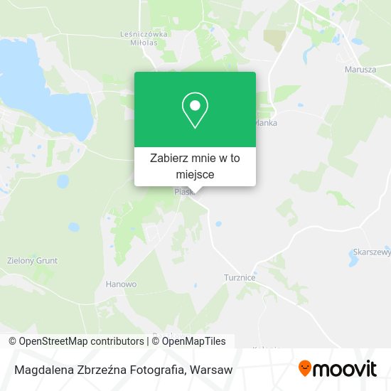 Mapa Magdalena Zbrzeźna Fotografia