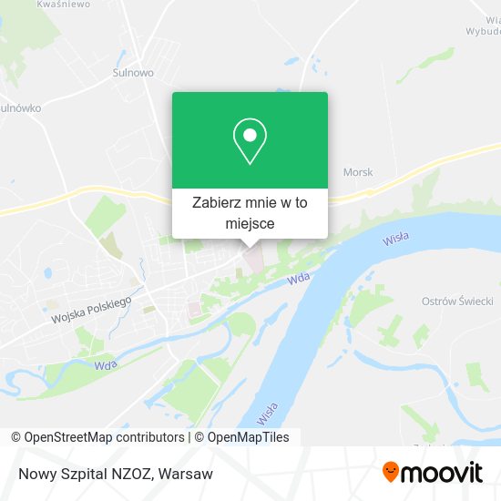 Mapa Nowy Szpital NZOZ