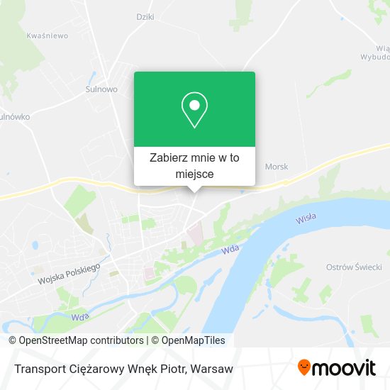 Mapa Transport Ciężarowy Wnęk Piotr