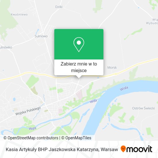 Mapa Kasia Artykuły BHP Jaszkowska Katarzyna