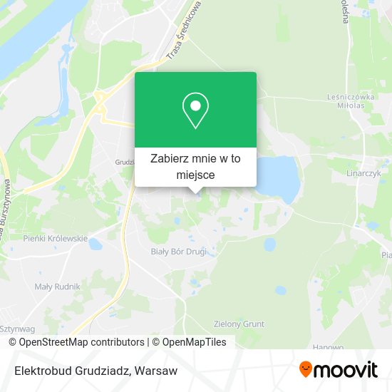 Mapa Elektrobud Grudziadz