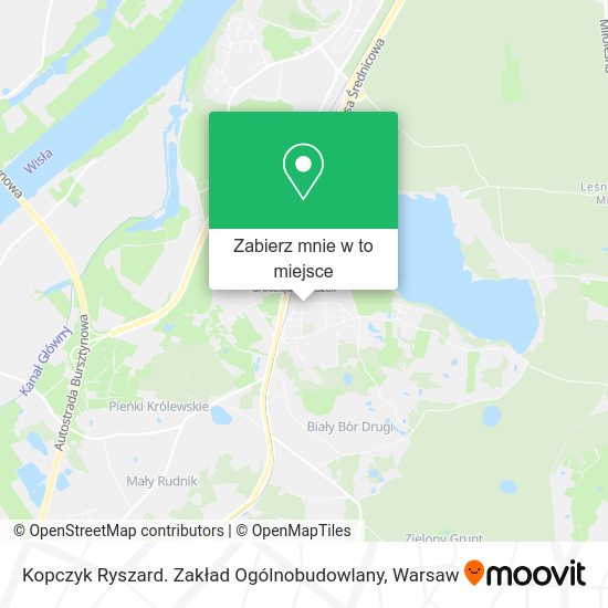 Mapa Kopczyk Ryszard. Zakład Ogólnobudowlany