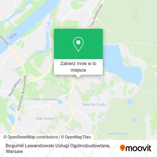Mapa Bogumił Lewandowski Usługi Ogólnobudowlane