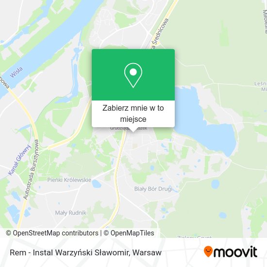 Mapa Rem - Instal Warzyński Sławomir