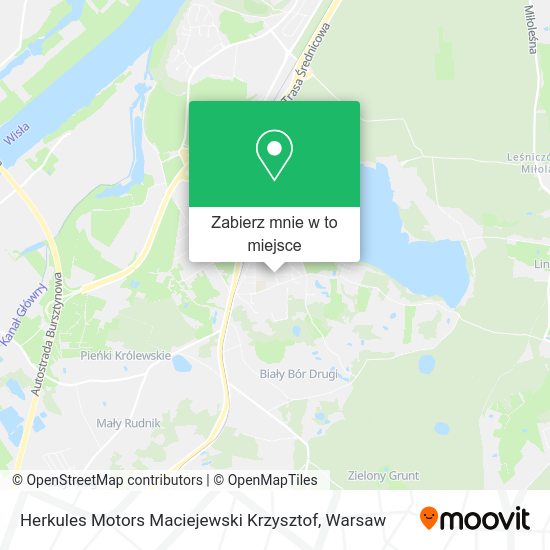 Mapa Herkules Motors Maciejewski Krzysztof