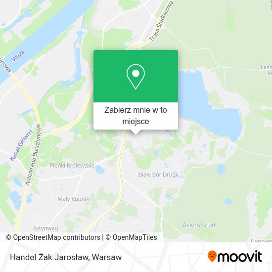 Mapa Handel Żak Jarosław