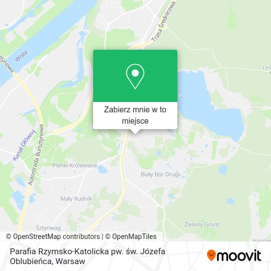 Mapa Parafia Rzymsko-Katolicka pw. św. Józefa Oblubieńca