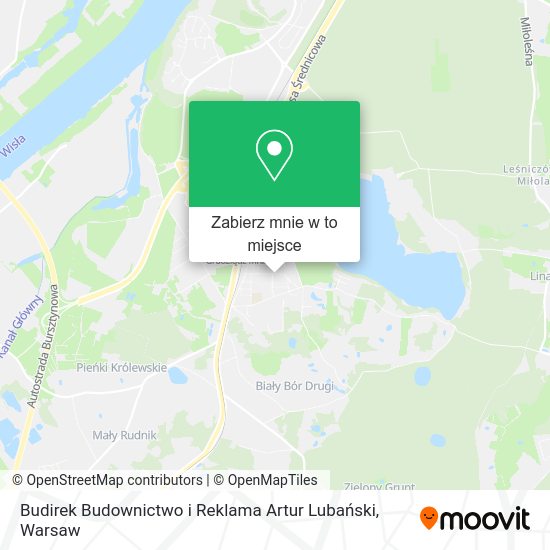 Mapa Budirek Budownictwo i Reklama Artur Lubański