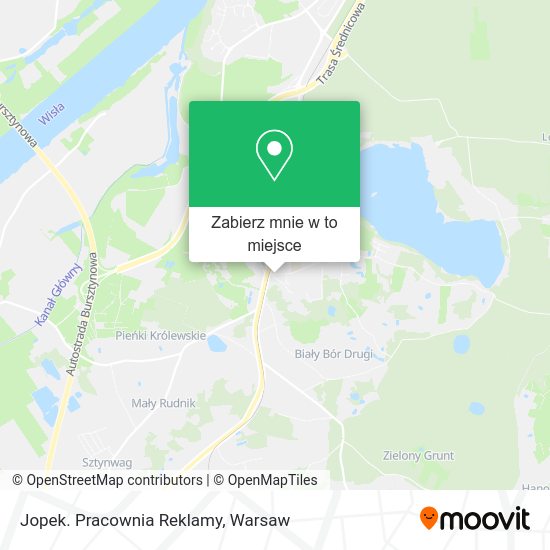 Mapa Jopek. Pracownia Reklamy