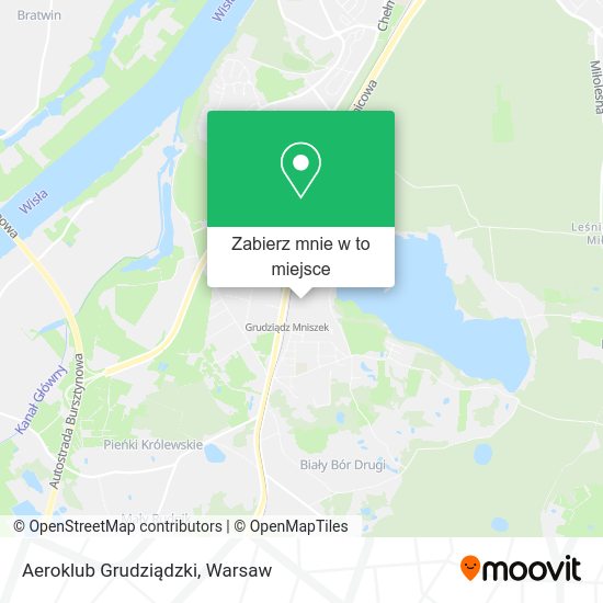 Mapa Aeroklub Grudziądzki