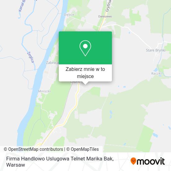 Mapa Firma Handlowo Uslugowa Telnet Marika Bak