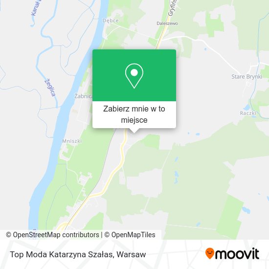 Mapa Top Moda Katarzyna Szałas