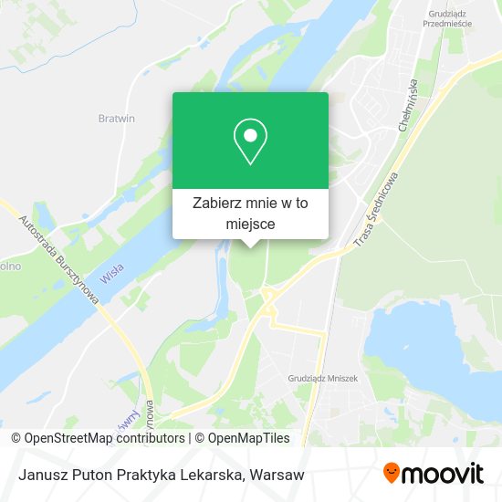 Mapa Janusz Puton Praktyka Lekarska