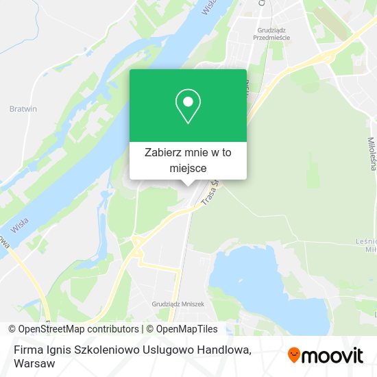 Mapa Firma Ignis Szkoleniowo Uslugowo Handlowa