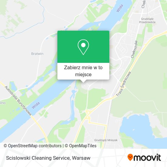 Mapa Scislowski Cleaning Service