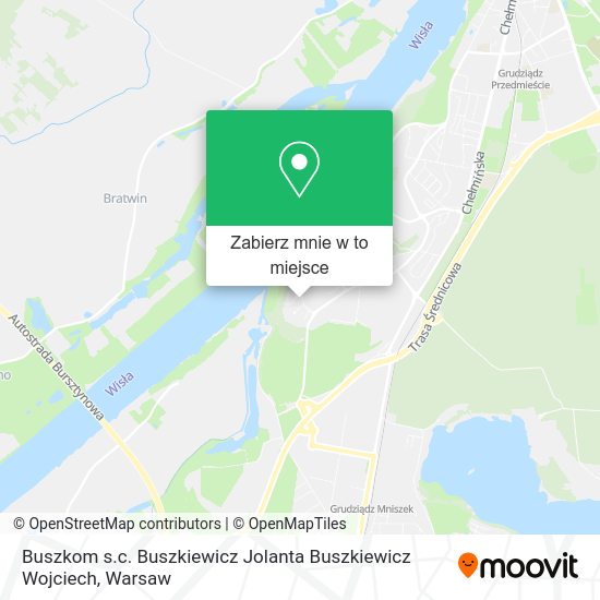 Mapa Buszkom s.c. Buszkiewicz Jolanta Buszkiewicz Wojciech