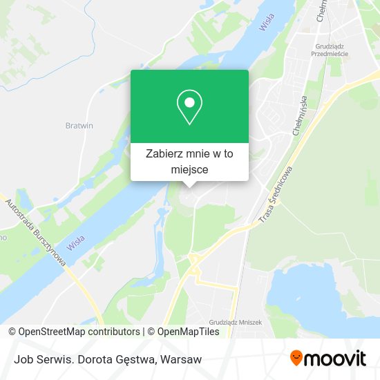 Mapa Job Serwis. Dorota Gęstwa