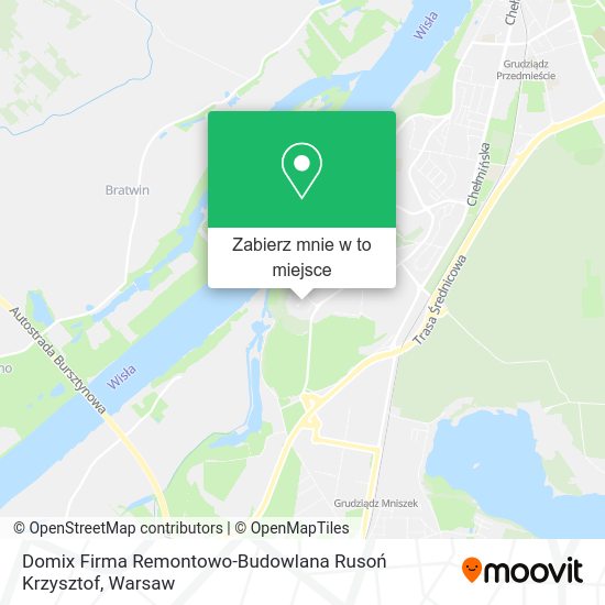 Mapa Domix Firma Remontowo-Budowlana Rusoń Krzysztof