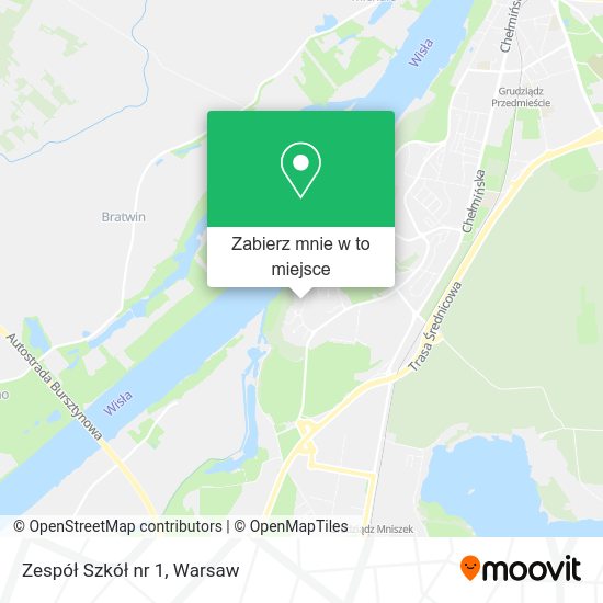 Mapa Zespół Szkół nr 1