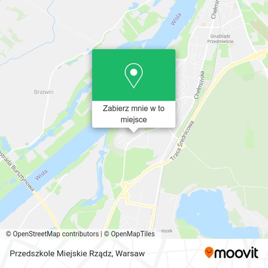 Mapa Przedszkole Miejskie Rządz