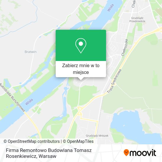 Mapa Firma Remontowo Budowlana Tomasz Rosenkiewicz