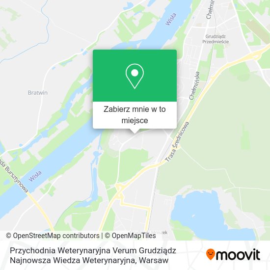 Mapa Przychodnia Weterynaryjna Verum Grudziądz Najnowsza Wiedza Weterynaryjna