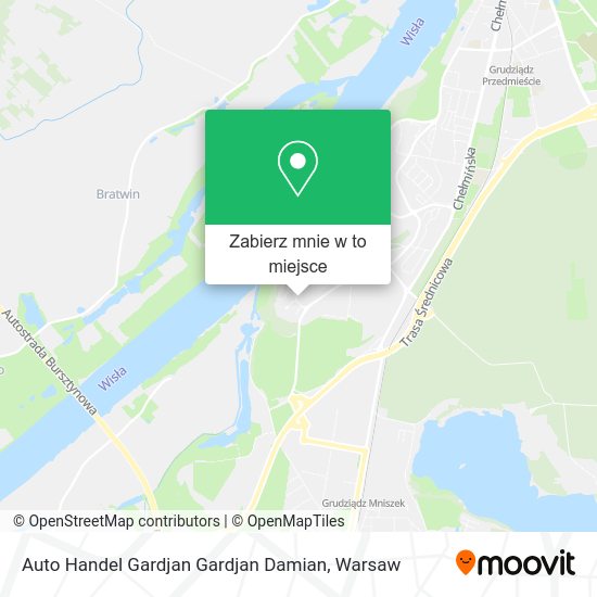 Mapa Auto Handel Gardjan Gardjan Damian