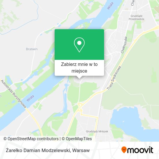 Mapa Żarełko Damian Modzelewski