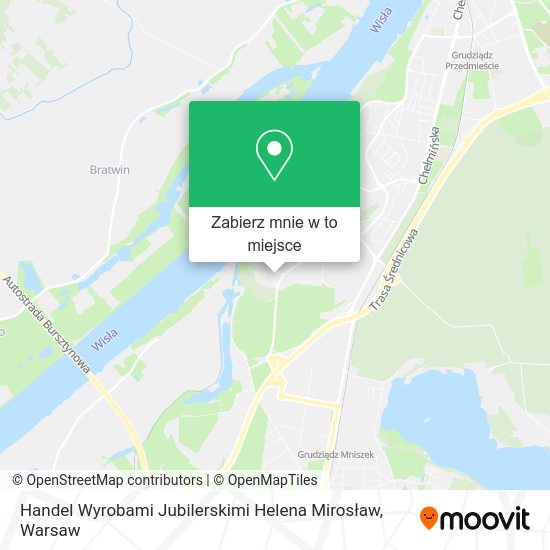 Mapa Handel Wyrobami Jubilerskimi Helena Mirosław