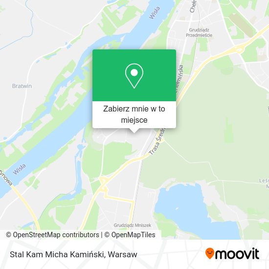 Mapa Stal Kam Micha Kamiński